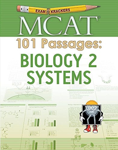 Book Cover Examkrackers MCAT 101 Passages: Biology 2: Systems