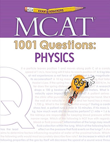 Book Cover Examkrackers MCAT 1001 Questions Physics