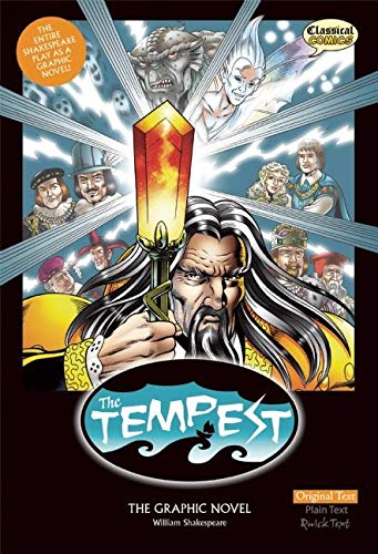 Book Cover The Tempest The Graphic Novel (American English, Original Text)