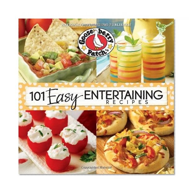 Book Cover 101 Easy Entertaining Recipes (101 Cookbook Collection)