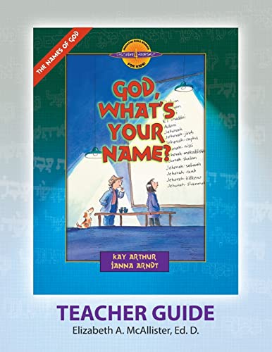 Book Cover Discover 4 Yourself(r) Teacher Guide: God, What's Your Name?