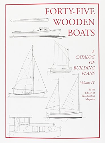 Book Cover Forty-Five Wooden Boats: A Catalog of Study Plans
