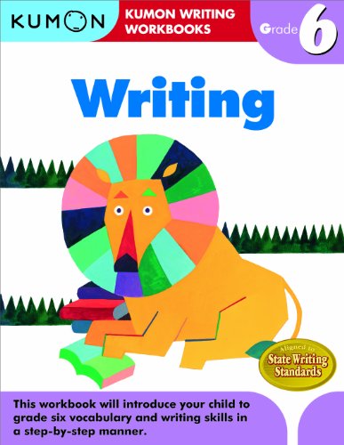 Book Cover Grade 6 Writing (Kumon Writing Workbooks)