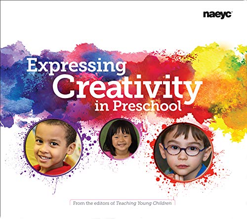 Book Cover Expressing Creativity in Preschool (The Preschool Teacher's Library of Playful Practice Set)