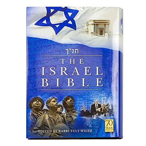 Book Cover The Israel Bible - Hebrew English Translated Bible : Honoring the Land, the People, and the God of Israel