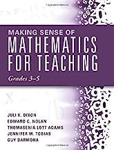 Book Cover Making Sense of Mathematics for Teaching Grades 3-5 (How Mathematics Progresses Within and Across Grades)