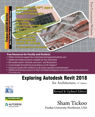 Book Cover Exploring Autodesk Revit 2018 for Architecture