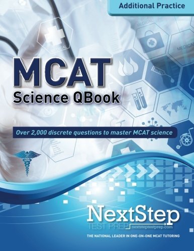 Book Cover MCAT QBook: Over 2,000 Questions Covering Every MCAT Science Topic (More MCAT Practice)