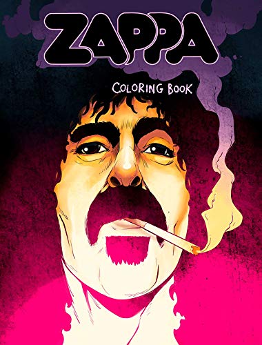 Book Cover Frank Zappa Coloring Book: by Fantoons
