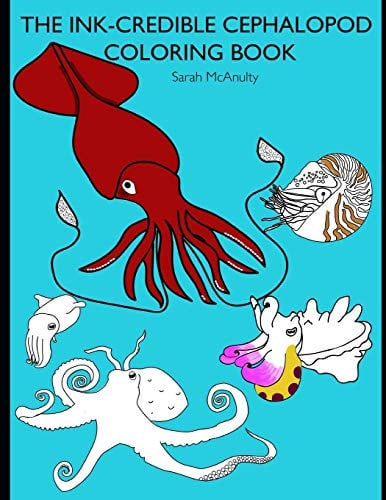 Book Cover The Ink-credible cephalopod coloring book