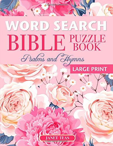 Book Cover Word Search Bible Puzzle Book: Psalms and Hymns (Large Print) (Finding Faith Series)