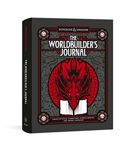 Book Cover The Worldbuilder's Journal to Legendary Adventures: Create Mythical Characters, Storied Worlds, and Unique Campaigns (Dungeons & Dragons)