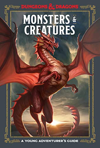 Book Cover Monsters and Creatures: A Young Adventurer's Guide (Dungeons and Dragons): An Adventurer's Guide