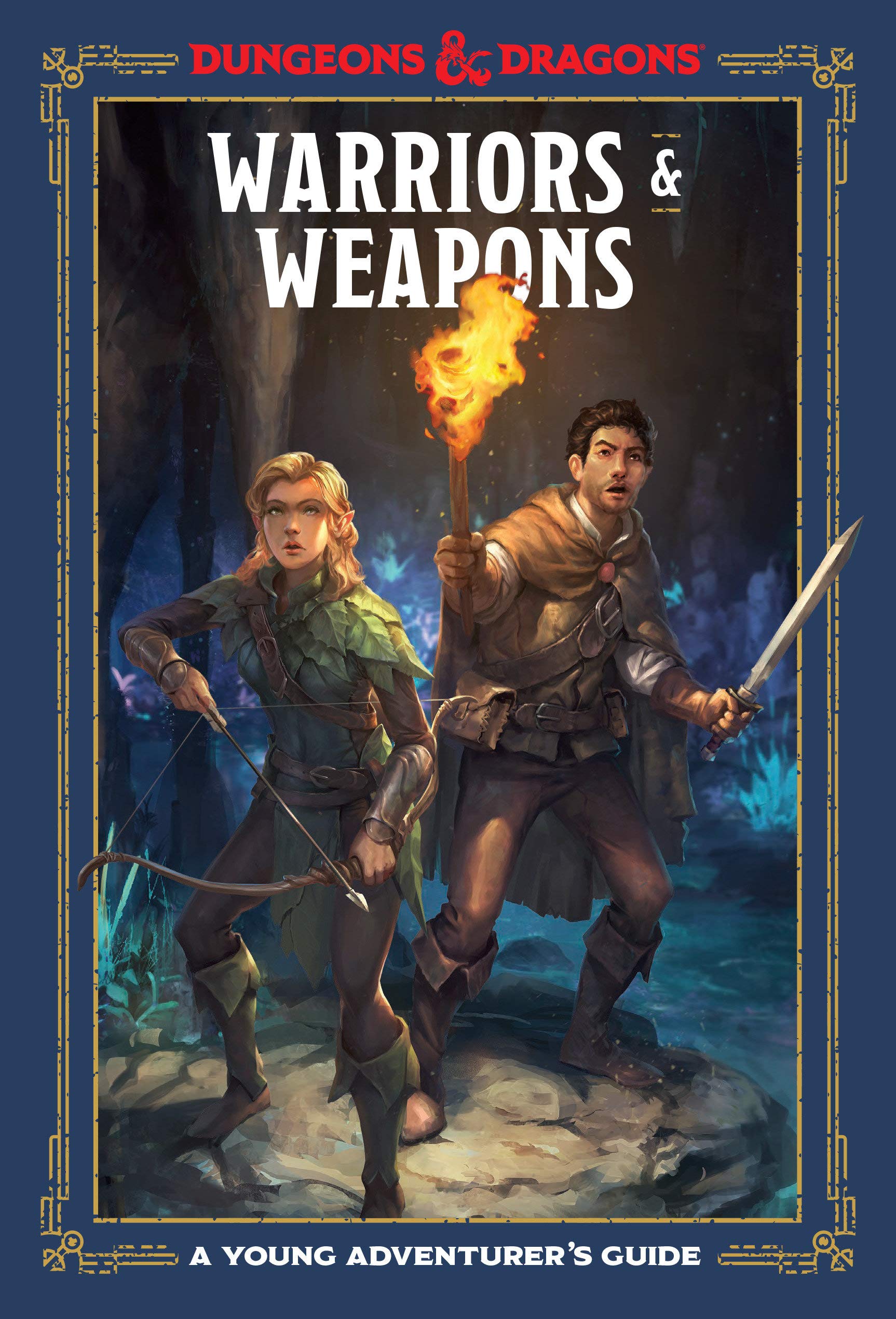Book Cover Warriors & Weapons (Dungeons & Dragons): A Young Adventurer's Guide (Dungeons & Dragons Young Adventurer's Guides)