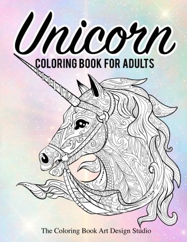 Book Cover Unicorn Coloring Book for Adults (Adult Coloring Book Gift): Unicorn Coloring Books for Adults: New Beautiful Unicorn Designs Best Relaxing, Stress ... Beautiful Adult Coloring Book Gifts For Women