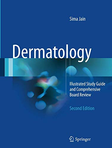 Book Cover Dermatology: Illustrated Study Guide and Comprehensive Board Review