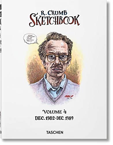 Book Cover Robert Crumb. Sketchbook Vol. 4. 1982â€“1989