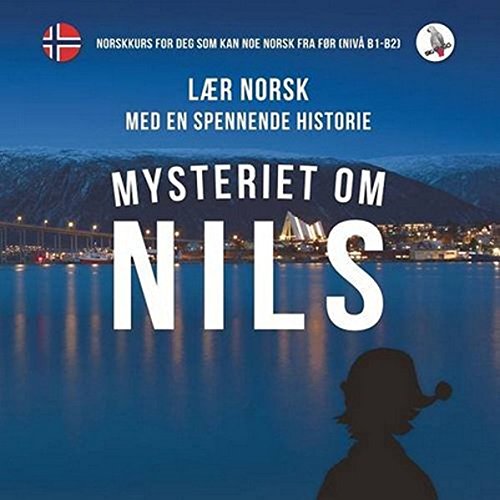 Book Cover Mysteriet om Nils. Lær norsk med en spennende historie. Norskkurs for deg som kan noe norsk fra før (nivå B1-B2). (Norwegian Edition)
