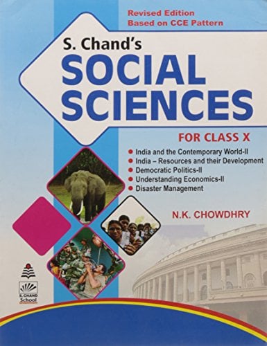 Book Cover S.Chand's Social Sciences for Class X