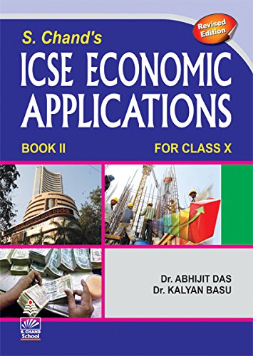Book Cover S Chand'S ICSE Economic Application Book II Class-X