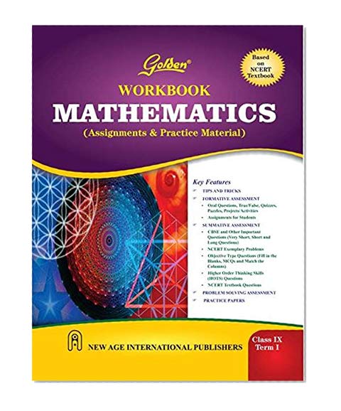 Book Cover Golden Workbook Mathematics Assignments and Practice Material