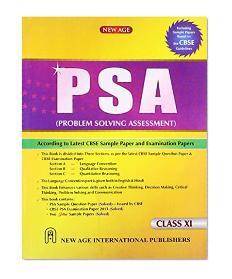Book Cover New Age Problem Solving Assessment for Class - 11