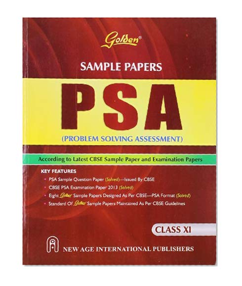 Book Cover PSA (Problem Solving Assessment) for Class - 11