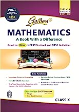 Book Cover Golden Mathematics Reference Reference book for Class- X