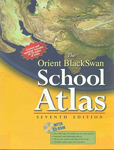 Book Cover The Orient Blackswan School Atlas - 7Th Edition (With Cd-Rom)