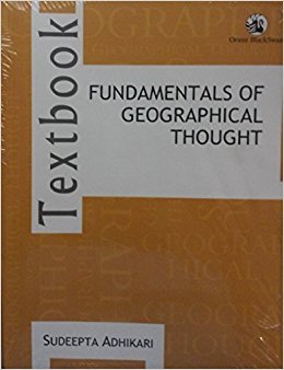 Book Cover Fundamentals of Geographical Thought