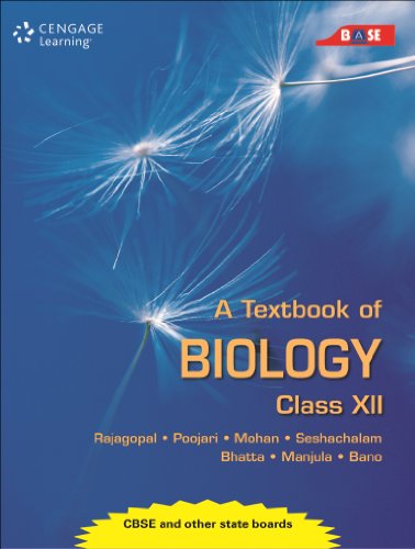 Book Cover Textbook Of Biology: Class Xii