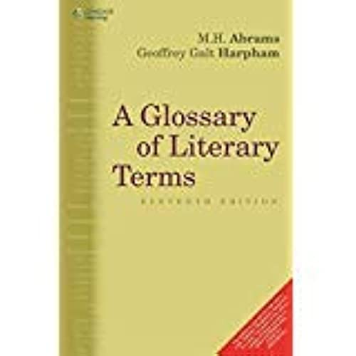 Book Cover A Glossary of Literary Terms