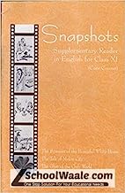 Book Cover Snapshots English Supplementary Reader for Class - 11 (Core Course) - 11073