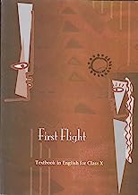 Book Cover First Flight for Class - 10 Textbook in English - 1059