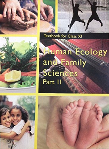 Book Cover Human Ecology and Family Sciences Part - 2 Textbook for Class - 11 - 11137