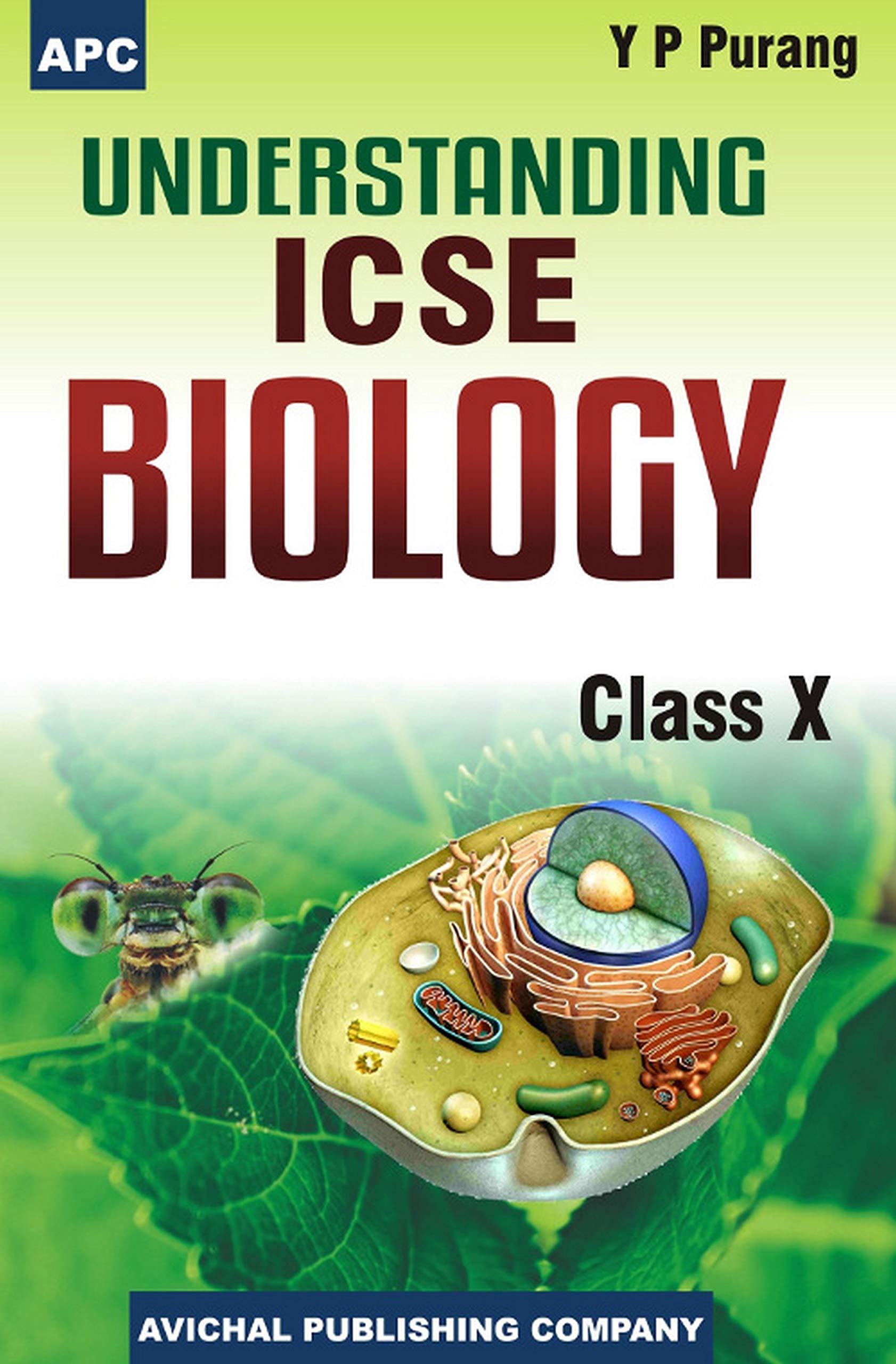 Book Cover Understanding ICSE Biology Class- X