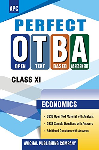 Book Cover Perfect Open Text Based Assessment Economics Class- XI