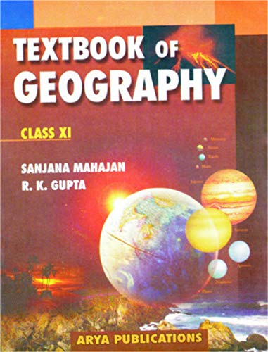 Book Cover Textbook of Geography Class - XI