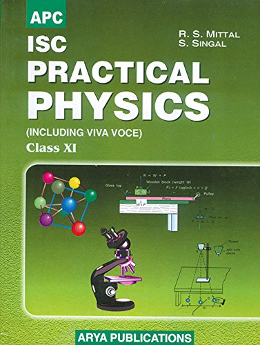 Book Cover I.S.C. Practical Physics Class- XI