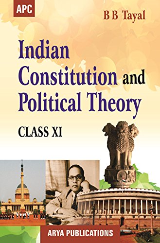 Book Cover Indian Constitution and Political Theory Class - XI