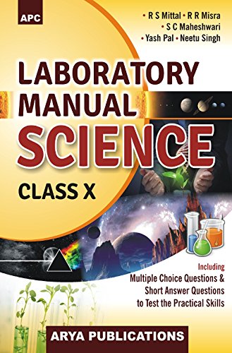 Book Cover Laboratory Manual Science (Including MCQ and Short Answer Questions to Test the Practical Skills) Class - X
