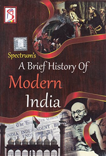 Book Cover A Brief History Of Modern India