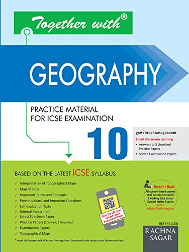 Book Cover Together With Geography ICSE - 10 (Old Edition)