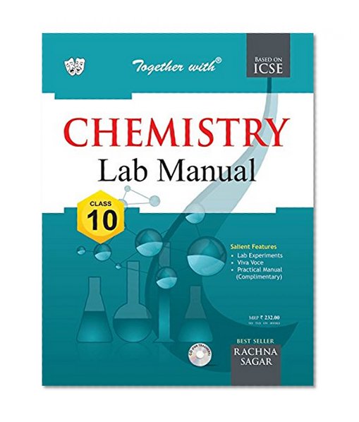 Book Cover Together With ICSE Lab Manual Chemistry - 10