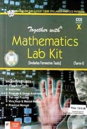 Book Cover Together With Lab Kit Mathematics - 10
