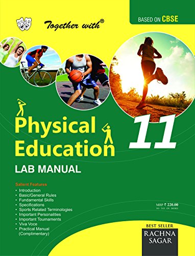 Book Cover Together With Physical Education Lab Manual - 11
