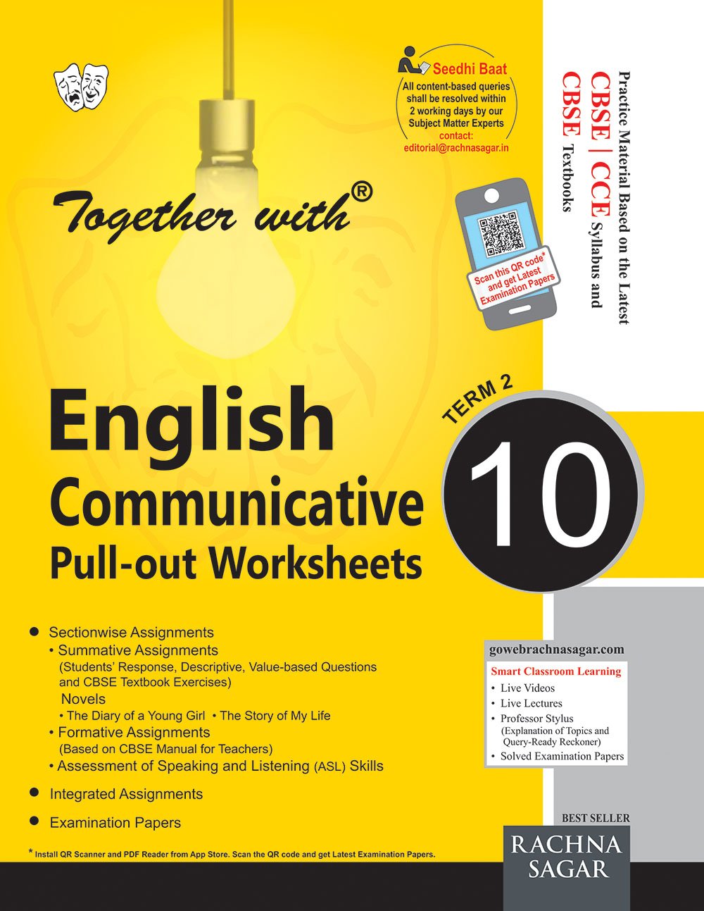 Book Cover Together With English Communicative Pull - out Worksheets Term 2 - 10