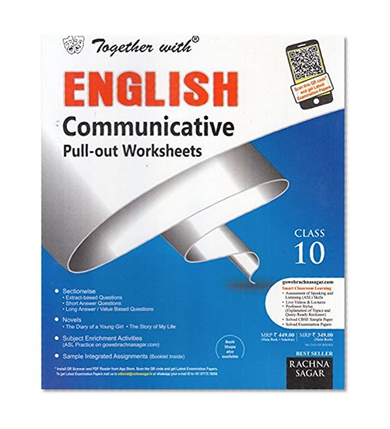Book Cover Together With English Communicative Pullout Worksheets - 10