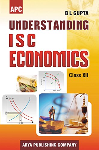 Book Cover Understanding I.S.C. Economics Class- XII