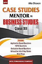 Book Cover Case Studies Mentor in Business Studies Class- XII